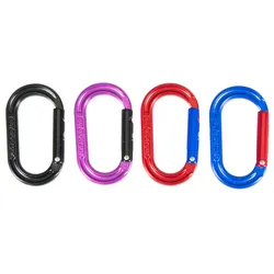 Teufelberger Materialkarabiner miniME, 4er-Pack