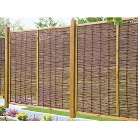 Tetzner & Jentzsch Sichtschutzelement Fogo 180 x 180 cm braun