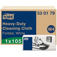 TORK Extra Starke Reinigungstücher Weiß W4, Mehrzweck, 1 × 105 Tücher, 530179