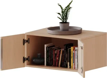 Aufsatzschrank für ErgoTray Serie, 1 Ordnerhöhe - Serie evo180