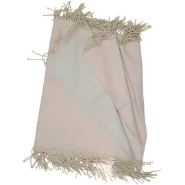 COLLEZIONE ALESSANDRO Winterschal " Wendeschal " in rosa-grau, Made in Italy