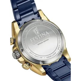 Festina Chrono Bike Connected 45 mm blau/gold