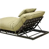 clemento Bona Promotion Loungeliege 196 x 97 x 45 cm Anthrazit