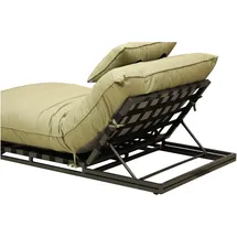 clemento Bona Promotion Loungeliege 196 x 97 x 45 cm Anthrazit