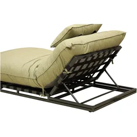 clemento Bona Promotion Loungeliege 196 x 97 x 45 cm Anthrazit