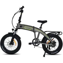 SachsenRad E-Folding Bike F6 Safari Faltbike Elektrofahrrad Minibike Klapprad faltbar