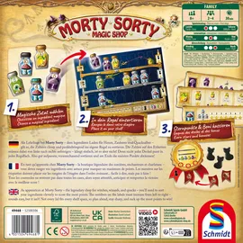 Schmidt Spiele Morty Sorty Magic Shop Familienspiel
