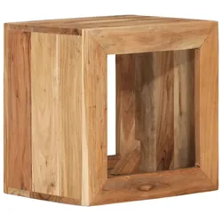 Hocker 40x30x40 cm Massivholz Akazie