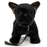 Uni-Toys Eco-Line Französische Bulldogge 26 cm Schwarz
