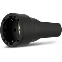 REV Ritter REV 0512150555 Schutzkontaktkupplung, Gummi 250V schwarz