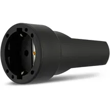 REV Ritter REV 0512150555 Schutzkontaktkupplung, Gummi 250V schwarz