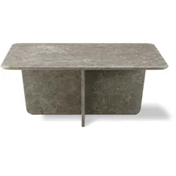 Fredericia Tableau Couchtisch, 100 x 100 cm, dark atlantico limestone