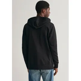 GANT Shield Sweatjacke Herren Schwarz L