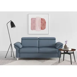 sit&more 2,5-Sitzer SIT & MORE "Arngast", bunt (graublau), B:186cm H:84cm T:93cm, Sofas, inklusive Federkern und Kopfteilverstellung