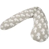 Theraline Stillkissen 190 cm Animalprint Khaki