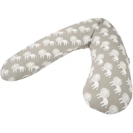 Theraline Stillkissen 190 cm Animalprint Khaki