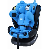 TWT I-SIZE Plus DELUXE BlueBear Kindersitz mit 360 Grad drehbarem Isofix-System-BUF BOOF 0, 36 kg