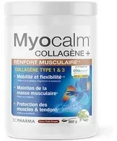 3C PHARMA Myocalm Collagène+ Renfort musculaire Poudre 360 g