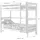 Vipack Etagenbett Pino 90 x 200 cm weiß