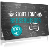 Goods & Gadgets Stadt, Land, Besserwisser XXL - Spiele-Klassiker