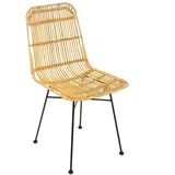 Stuhl Kubu Rattan Metall  - Atmosphera