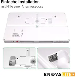 enovalite LED-Fluchtwegleuchte inkl. Notstromeinheit