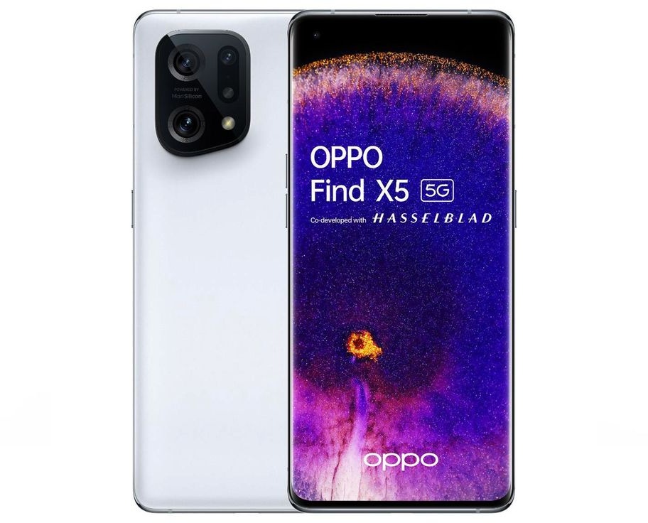 Oppo Find X5 DS-256-8-5G-wh OPPO Find X5 5G 256/8GB - White