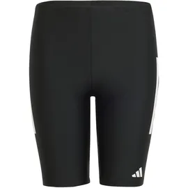 adidas 3-Streifen Kids Jammer-Badehose Black / White 152    