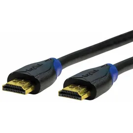 Logilink HDMI Anschlusskabel HDMI-A Stecker HDMI-A Stecker 10 m Schwarz/Blau