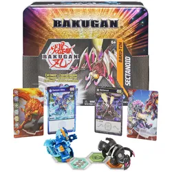 Spin Master Bakugan Baku-Tin, hochwertige Metall-Aufbewahrungsbox mit exklusivem