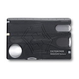 Victorinox Swiss Card Nailcare (Black transparent)