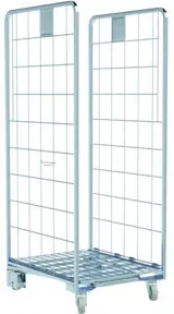 HMH nestainer® Behälter Ergo 1570 S light Bockrollengehäuse 667 x 800 mm 2-seitig Nesttiefe 180 mm