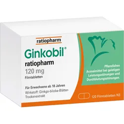GINKOBIL-ratiopharm 120 mg Filmtabletten 120 St