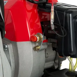 Eberth Wasserpumpe 2PS 12.000l/h 17,5m Förderhöhe 1 Zoll Anschluss 2-Takt-Motor mit 7m Ansaughöhe