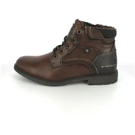 Tom Tailor Schnürstiefel in braun 40