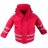 BMS atmungsaktive Winterjacke 100% wasserdicht Kinder rot 134