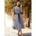 Classic Basics Trachtenkleid blau 56