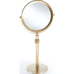 Classic Kosmetikspiegel mit 5x Vergrößerung gold matt