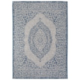 benuta In- & Outdoor-Teppich Cleo Blau 80x150 cm - Outdoor-Teppich für Balkon & Garten 4053894760594