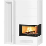 Studio-Serie 12/45.2.0 8 kW - Nero Assoluto satiniert - Radiante 550/20/45-66.44H ECOplus - mit Regal - rechts offen