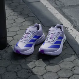 adidas Adizero Boston 13 Damen Purple Tint/Solar Purple/Green Spark 44 2/3