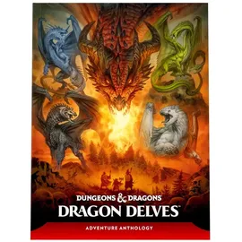 Wizards of the Coast Dungeons & Dragons WOC969982 Dungeons & Dragons 2024 Dragon Delves: An Adventure Anthology englisch
