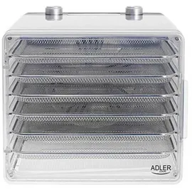 Adler AD 6660 Dörrgerät mit Temperaturregler 6 Einlegefächer 48h Timer