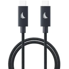Angelbird USB-C 4.0 Solid FlexTM Kabel Blau Grau 1m| Preis nach Code NIKOLAUS