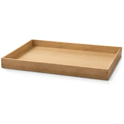 Lind DNA - Even Teak Tablett Square M, Teak / Nupo natur