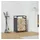 vidaXL Kaminholzregal Kaltgewalzter Stahl 44 x 28 x 65 cm Anthrazit