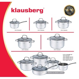 Klausberg 9 Elemente, 12575 Stahl