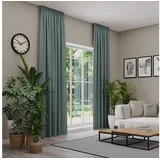 Neutex for you! Verdunkelungsvorhang INSULA (1 St), Multifunktionsband, abdunkelnd, Uni-Dimout für starke Verdunklung, nach Maß grün 137 cm x 170 cm