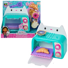 Spin Master Gabby‘s Dollhouse, Cakey’s Ofen, Rollenspiel Küchenspielzeug mit Licht- und Geräuscheffekten, Zubehörteile für Spielzeugküchen und Spielzeuglebensmittel, geeignet für Kinder ab 3 Jahren