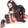 furyuu Kamado Nezuko Noodle Stopper Sammelfigur 10 cm - Schwarz/Grün/Mehrfarbig